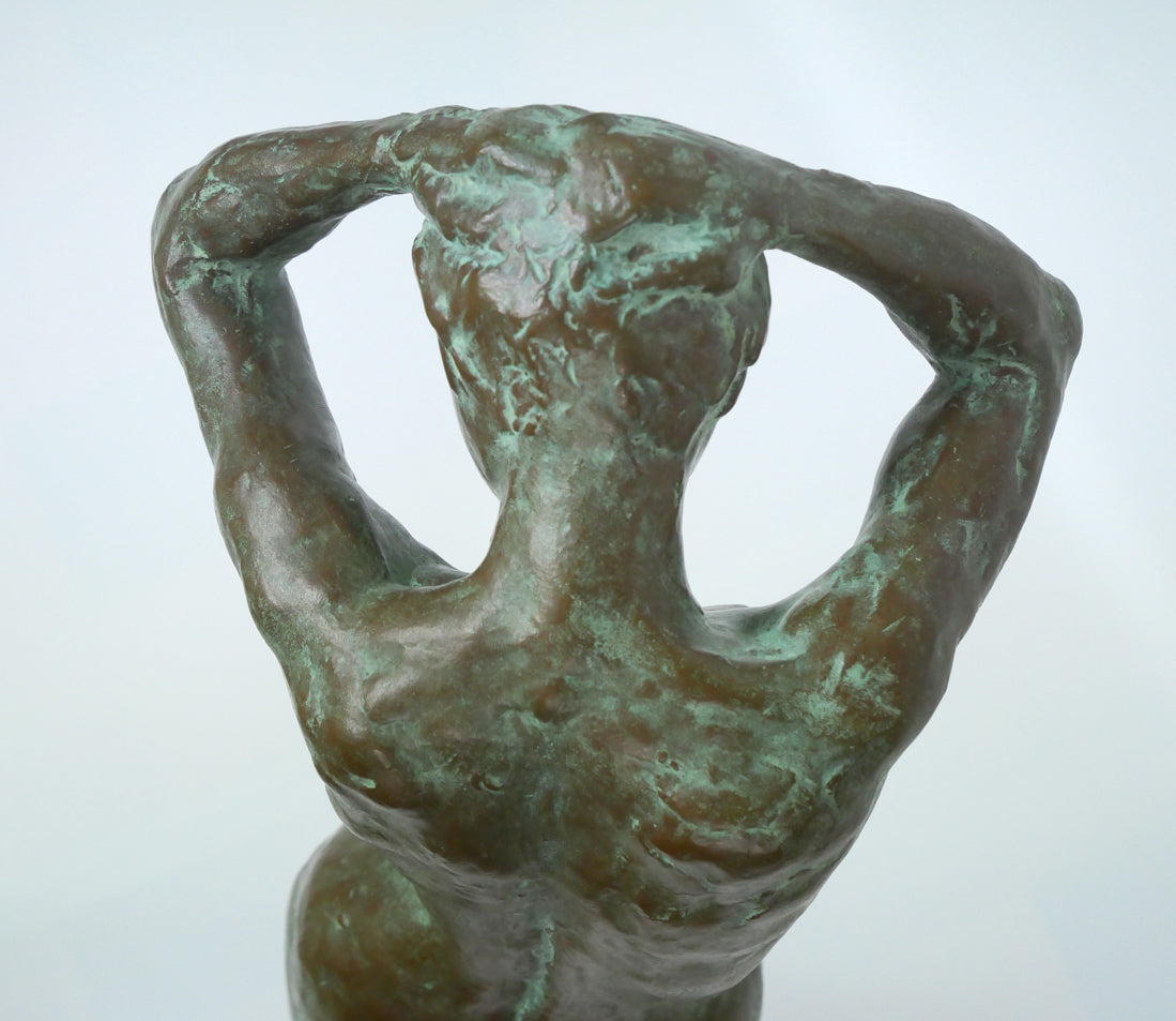 本郷新「裸婦」ブロンズ作品・H50cm 絵画買取・販売の小竹美術