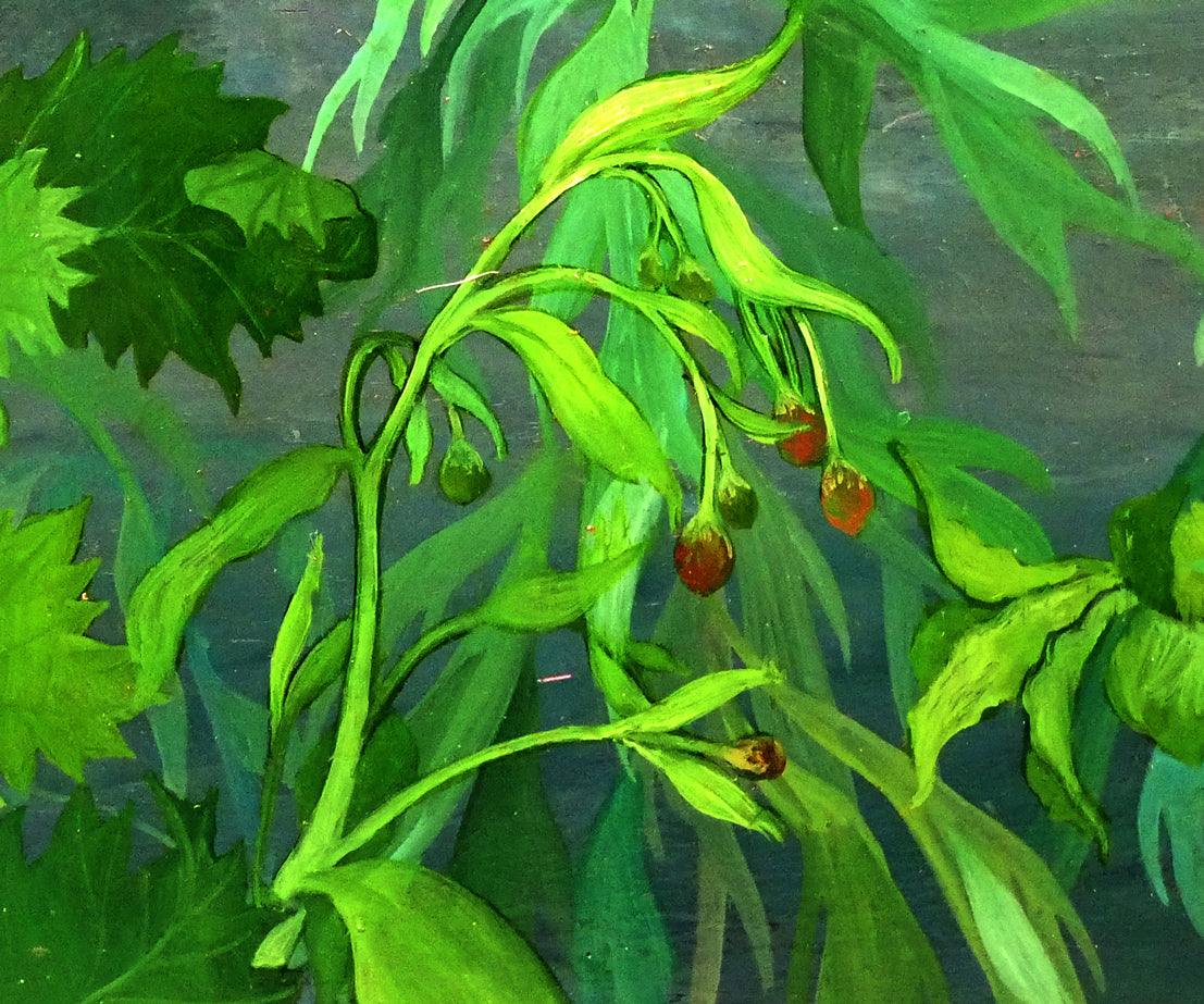 海月清則「風景」油絵・F6号 絵画買取・販売の小竹美術