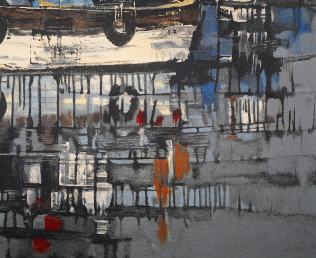 増田誠「ブルターニュー」リトグラフ 絵画買取・販売の小竹美術