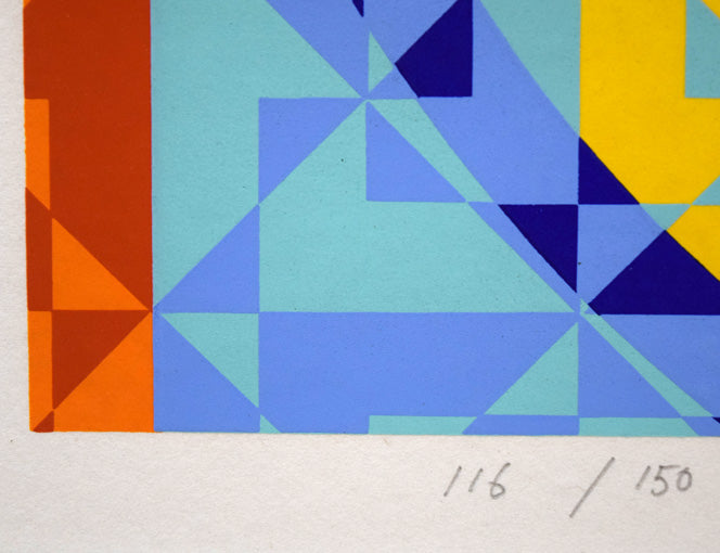 オノサトトシノブ「silkー60」シルクスクリーン版画 絵画買取・販売の