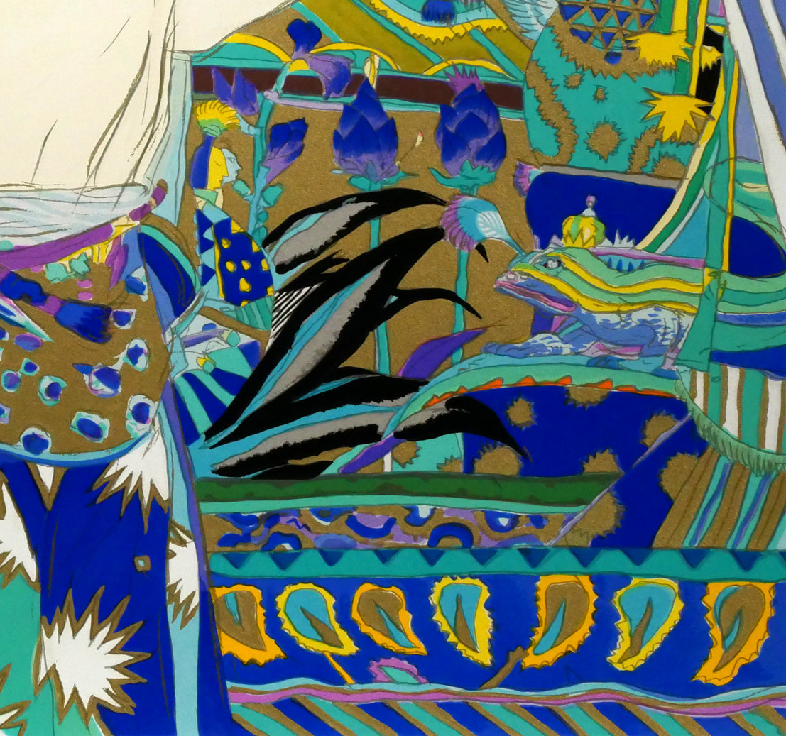 天野喜孝「PRINCE」シルクスクリーン版画 絵画買取・販売の小竹美術