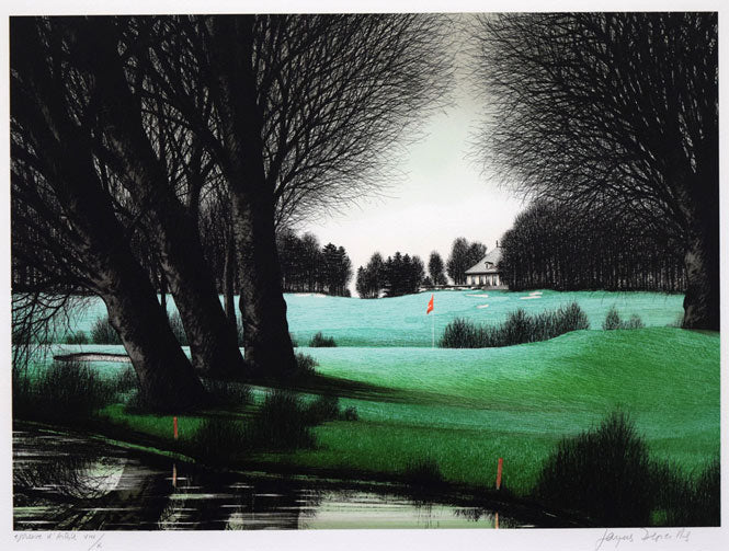 ジャック・デペルト(Jacques DEPERTHES)「ジュネーブのゴルフ16番