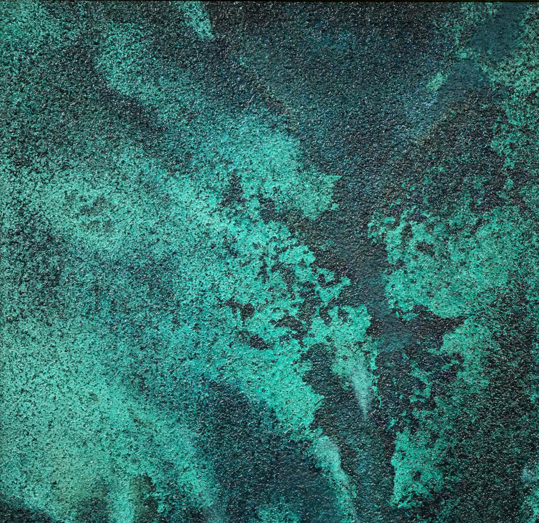 萄雅彦「深淵」油絵・F25号 絵画買取・販売の小竹美術