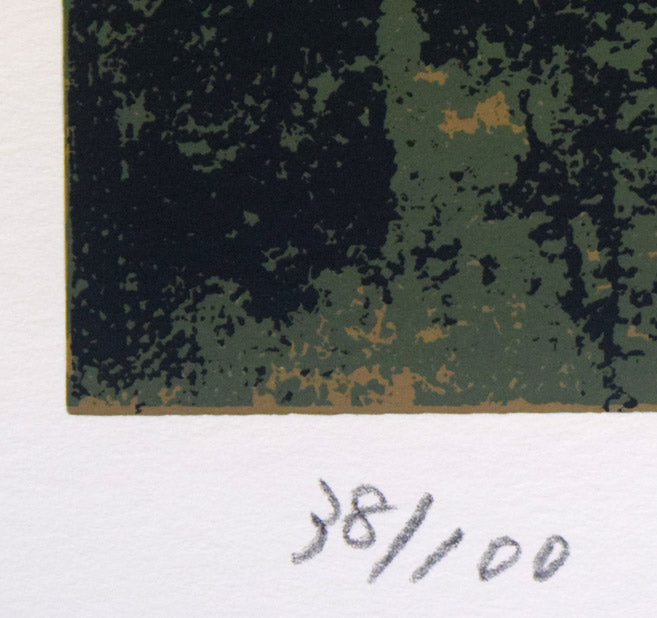 高橋英生「壁の詩」シルクスクリーン版画 絵画買取・販売の小竹美術