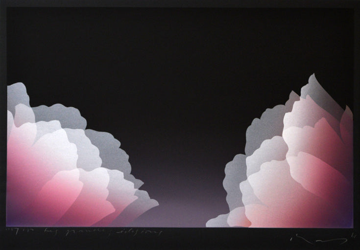 井上公三「LES GRANDES ECLOSIONS」シルクスクリーン版画 絵画買取