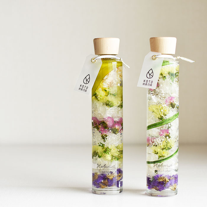 オーダーメイドハーバリウム - 特別な瞬間を彩るハーバリウム