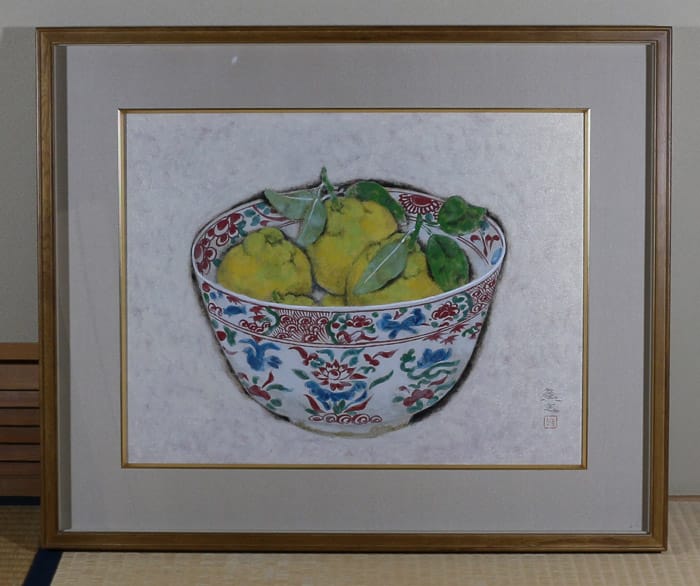 三宝柑｜額（10号）｜新・古美術 高美堂（こうびどう）｜掛軸販売