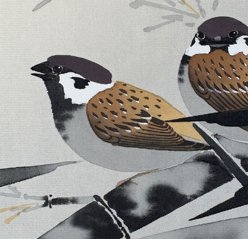 竹雀｜新・古美術 高美堂（こうびどう）｜掛軸販売・通販・買取｜骨董