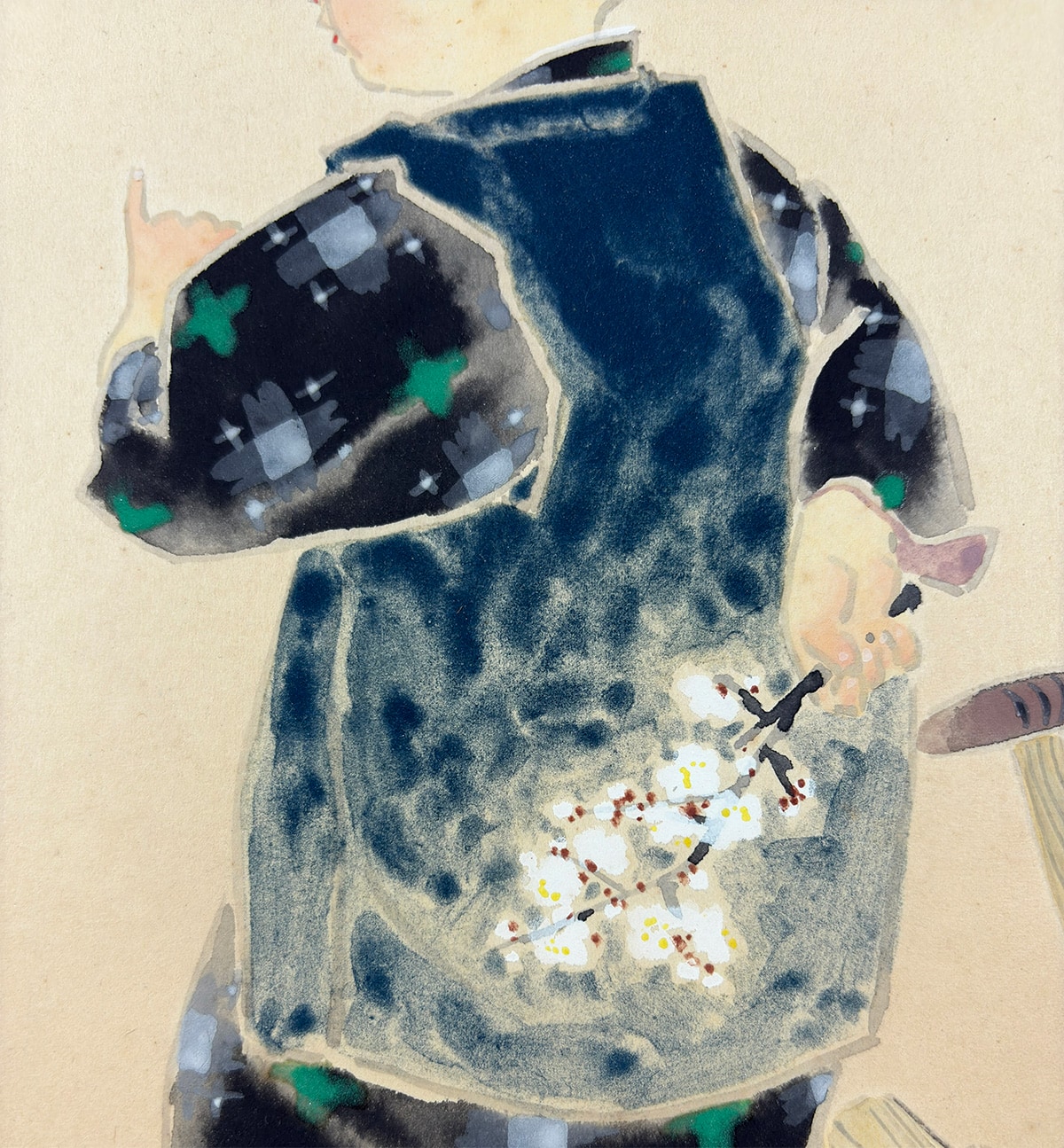 童子｜額（4号）｜新・古美術 高美堂（こうびどう）｜掛軸販売・通販