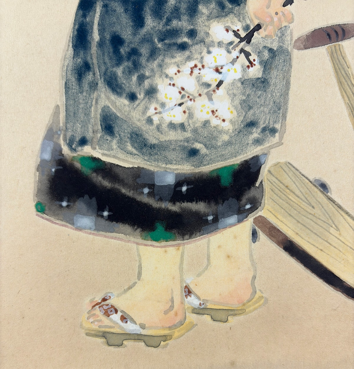 童子｜額（4号）｜新・古美術 高美堂（こうびどう）｜掛軸販売・通販