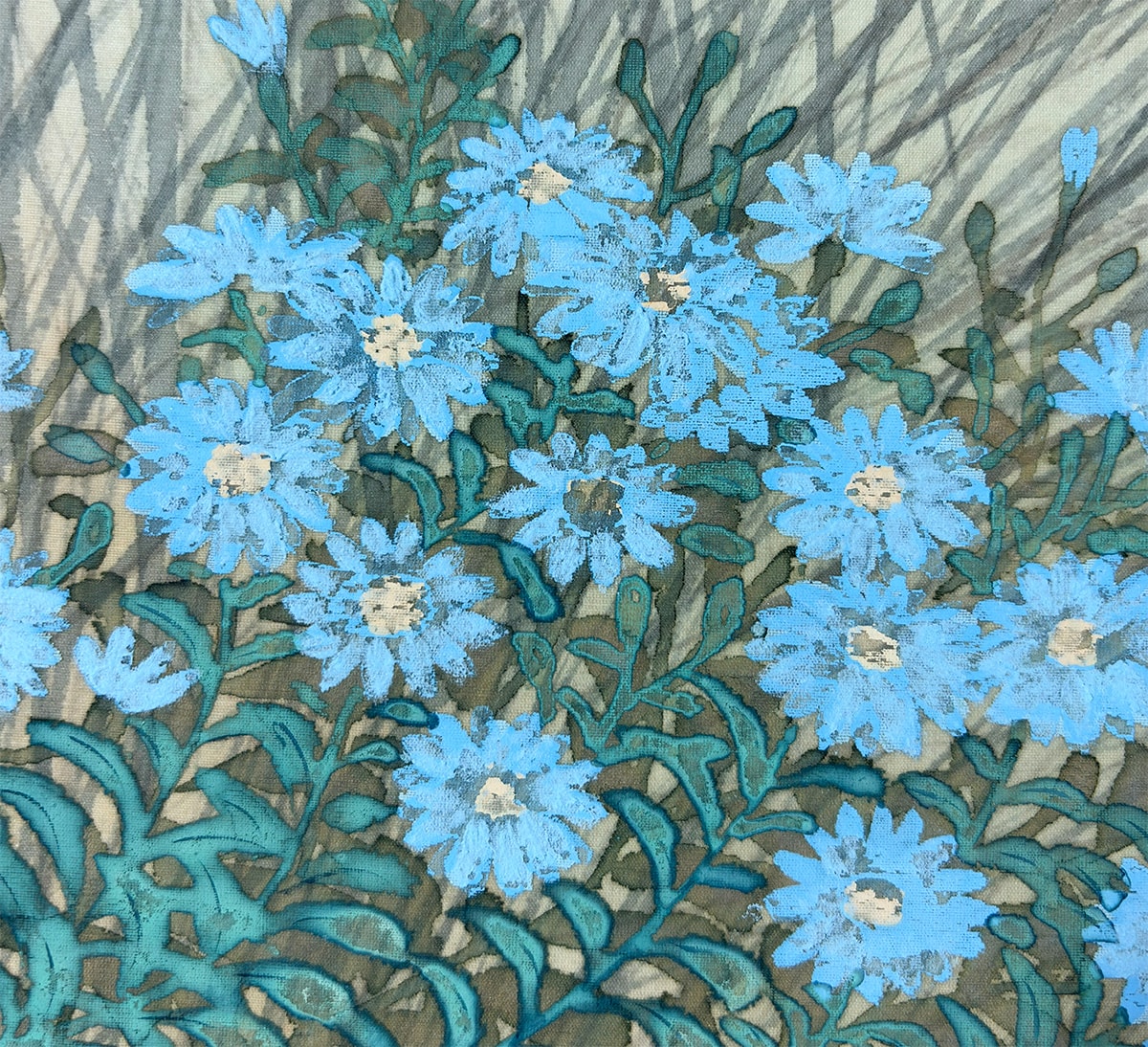 野菊と鶉｜新・古美術 高美堂（こうびどう）｜掛軸販売・通販・買取