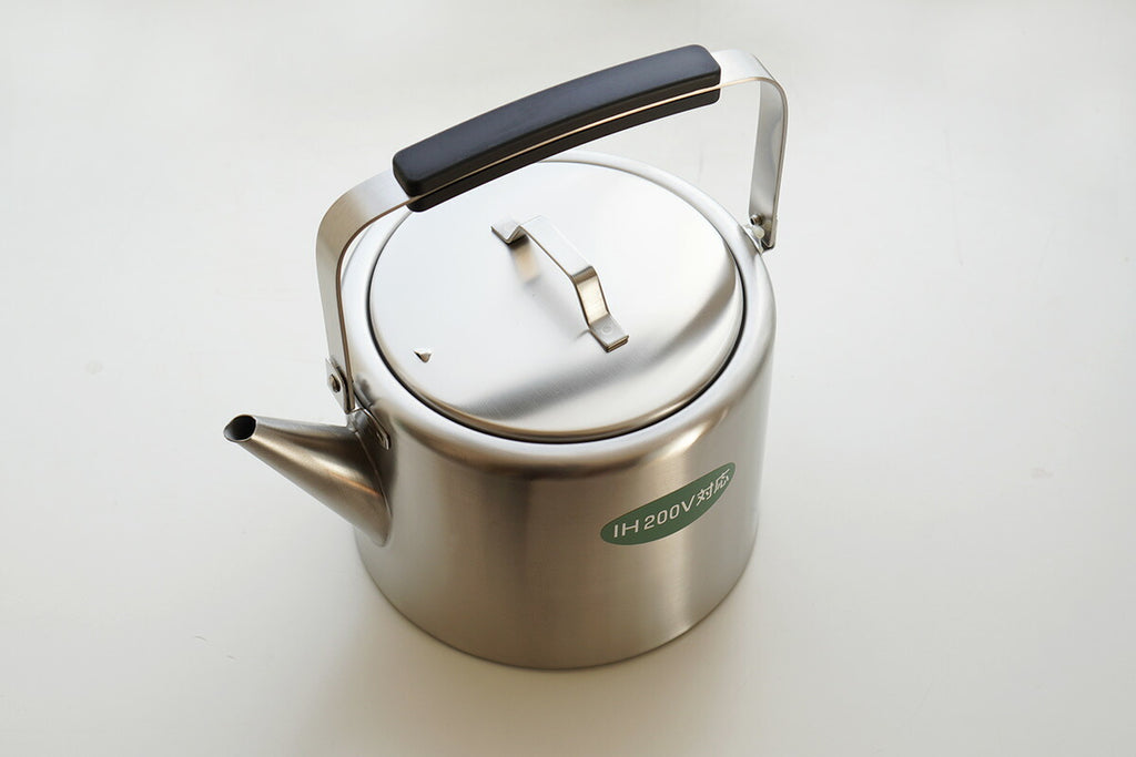 工房アイザワ ブラックピーマン200V ストレートケトル（サテン）日本製
