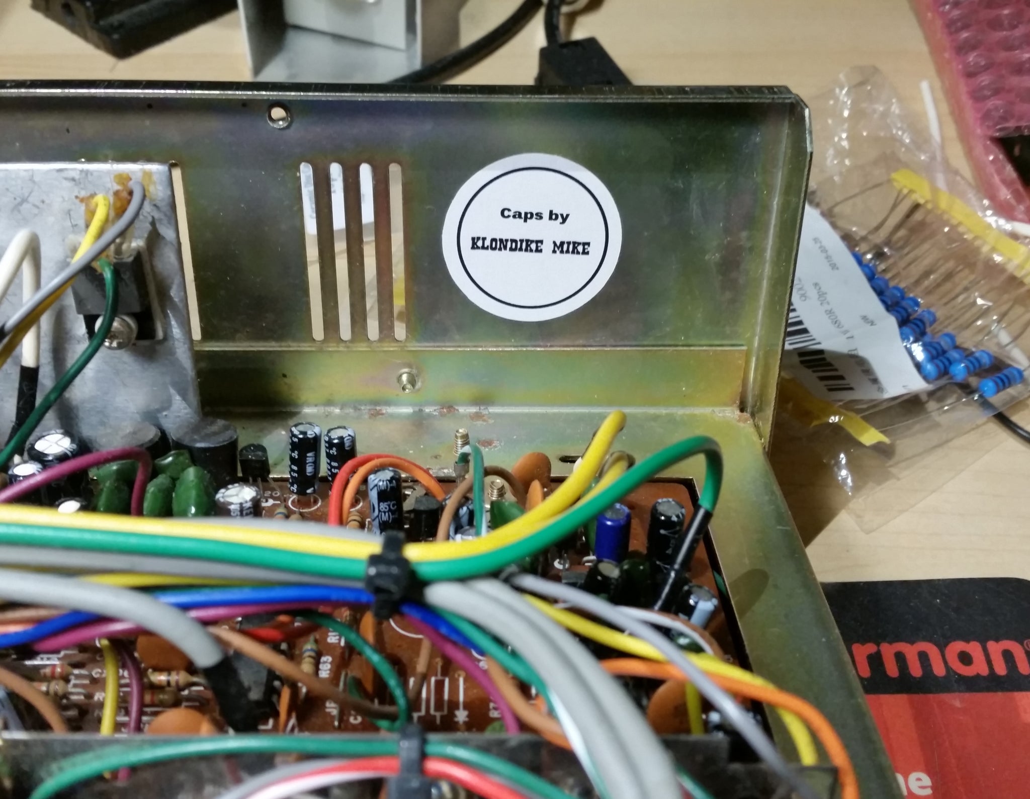 Icom IC-775, IC-775DSP electrolytic capacitor kit – Klondike Mike's