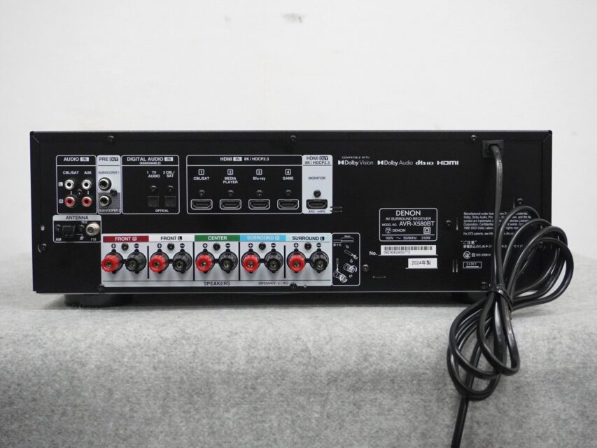 DENON AVR-X580BT AVアンプ | [公式] オーディオ機器のクロスオーディオ