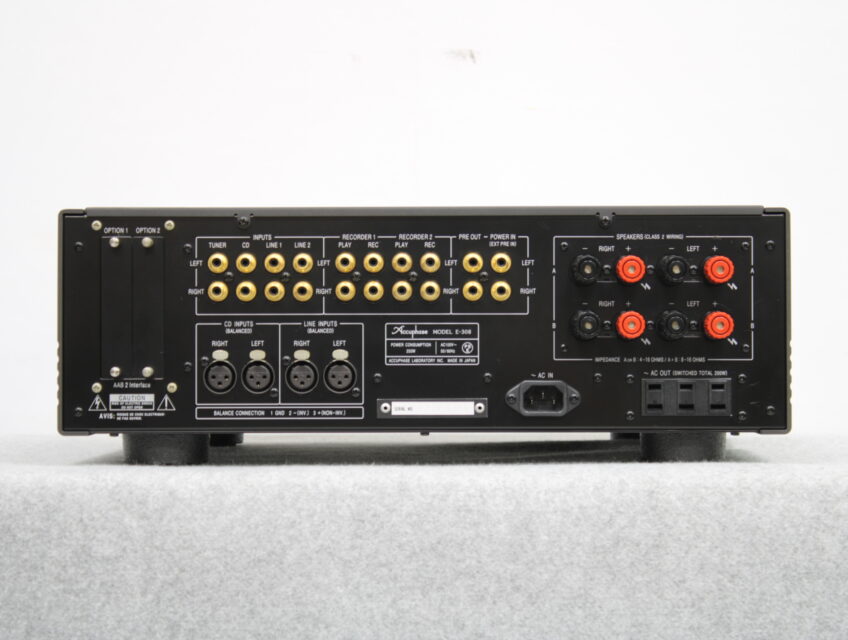 Accuphase E-308 プリメインアンプ | [公式] オーディオ機器のクロス