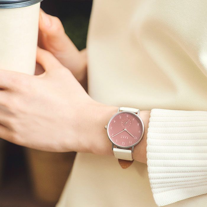 Knot CS-36ASVPK 腕時計 メンズ レディース クォーツ ピンク 日本製