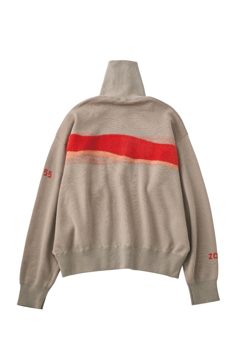 concept jacquard knit/mossgreen | KNUTH MARF