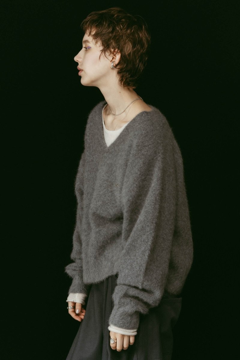 fox v-neck knit -holiday edition/4color | KNUTH MARF