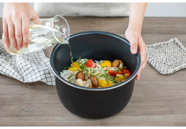 siroca シロカ 電気圧力鍋 5L おうちシェフ PRO L グレー ブラウン