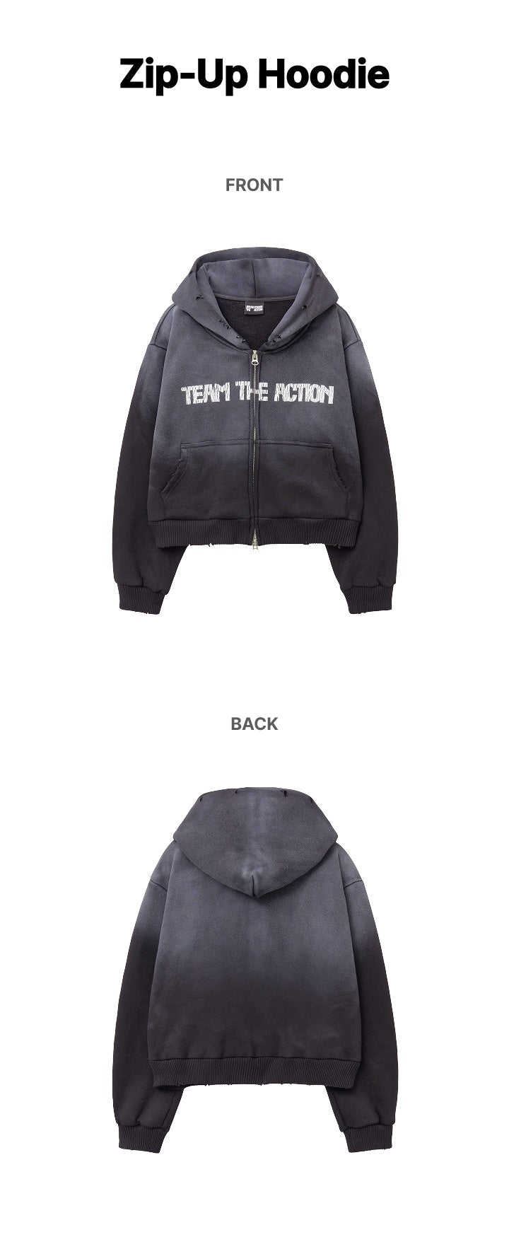 BOYNEXTDOOR - The Action Official MD Zip-up Hoodie – Kpop Omo