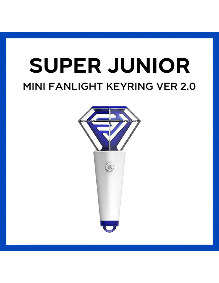 Official Super Junior Mini Lightstick Keyring Ver 2.0 – Kpop Omo
