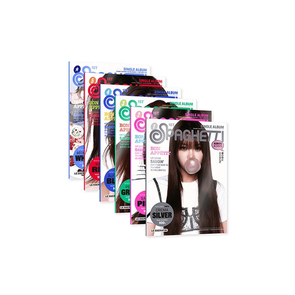 メンバー選択可) LE SSERAFIM - 1st シングルアルバム SPAGHETTI