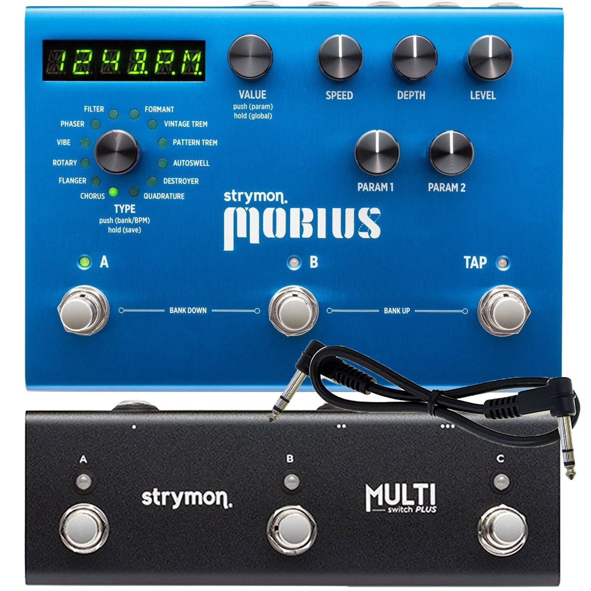 Strymon Mobius Multidimensional Modulation Pedal with MultiSwitch