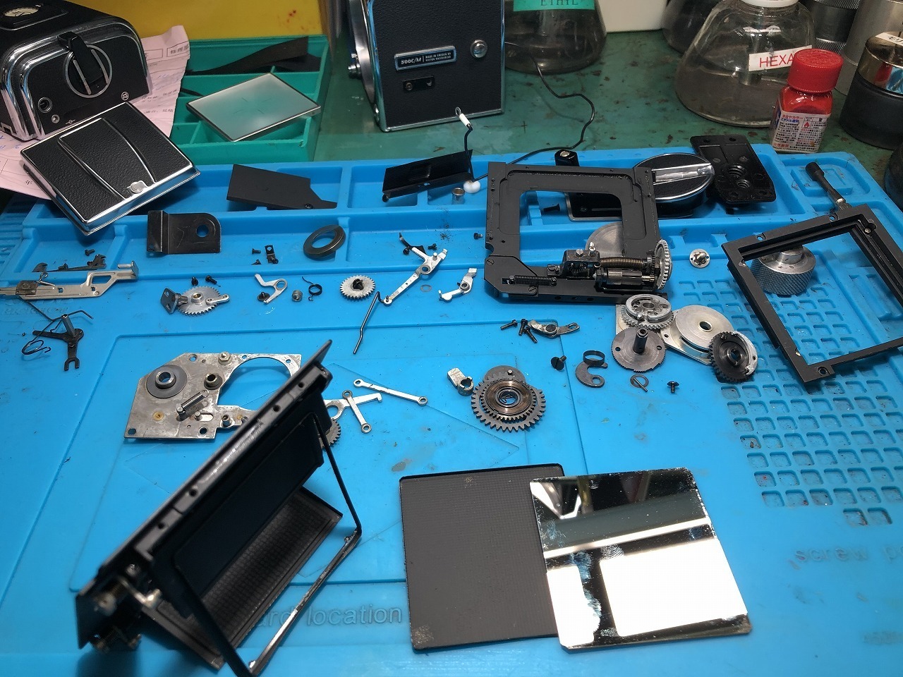 HASSELBLAD 500C～503CW: ケイズカメラリペア