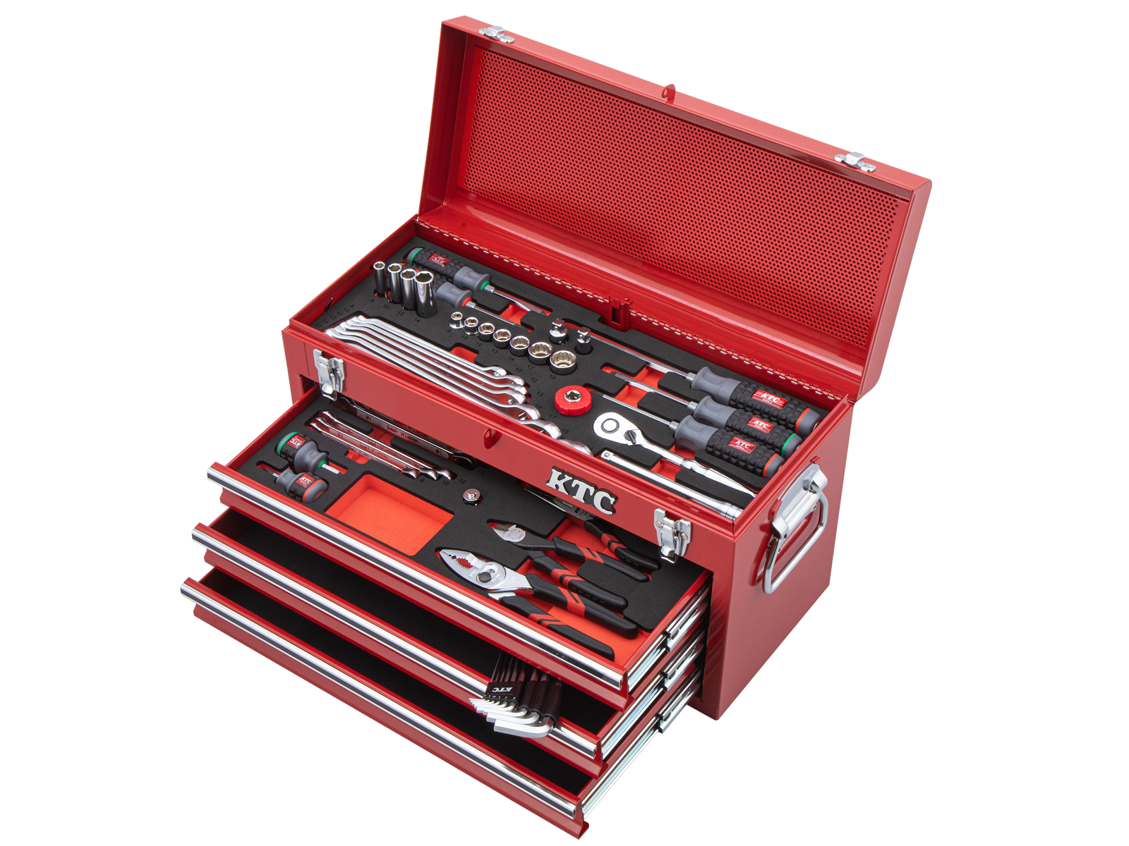 工具セット(チェストタイプ)[50点] | KTCツールオフィシャルサイト