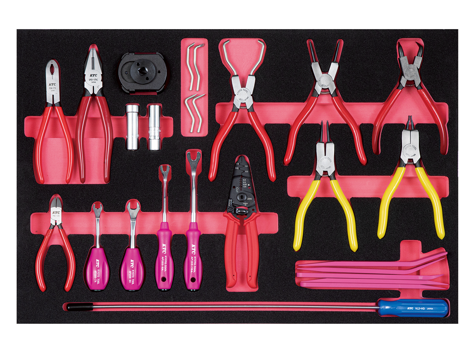 ハイメカツールセット用 ローラーキャビネット（EKW-1007）トレイ