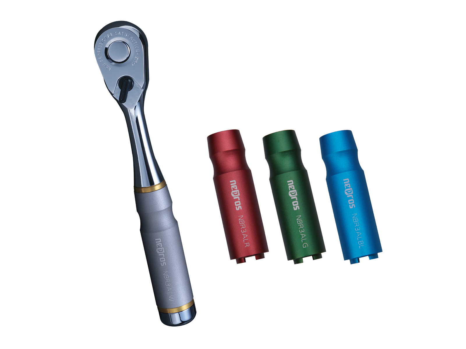 ネプロス 9.5sq.カラーグリップラチェットハンドル」 数量限定発売