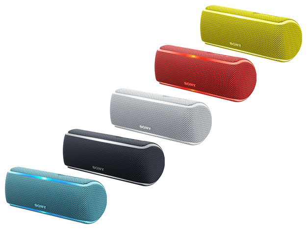 防水・防塵・防錆で浜辺やアウトドアでも使える、重低音とライトで