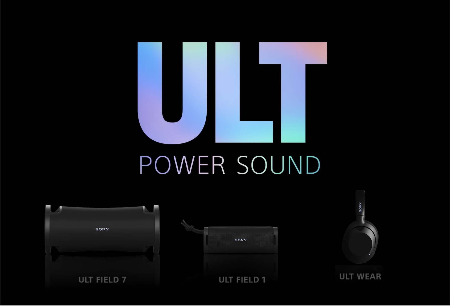 ULT POWER SOUNDシリーズ スピーカー「ULT FIELD 1 / 7」・ヘッドホン