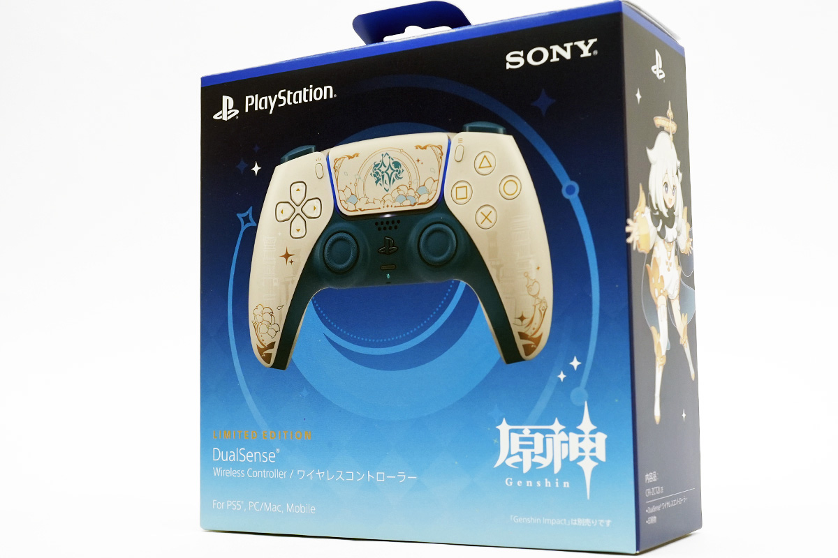 PS5 DualSense ワイヤレスコントローラー “原神” リミテッド