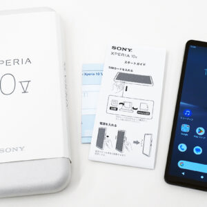 5G対応 SIMフリーモデル「Xperia 10 V（XQ-DC44）」をレビュー。約159g