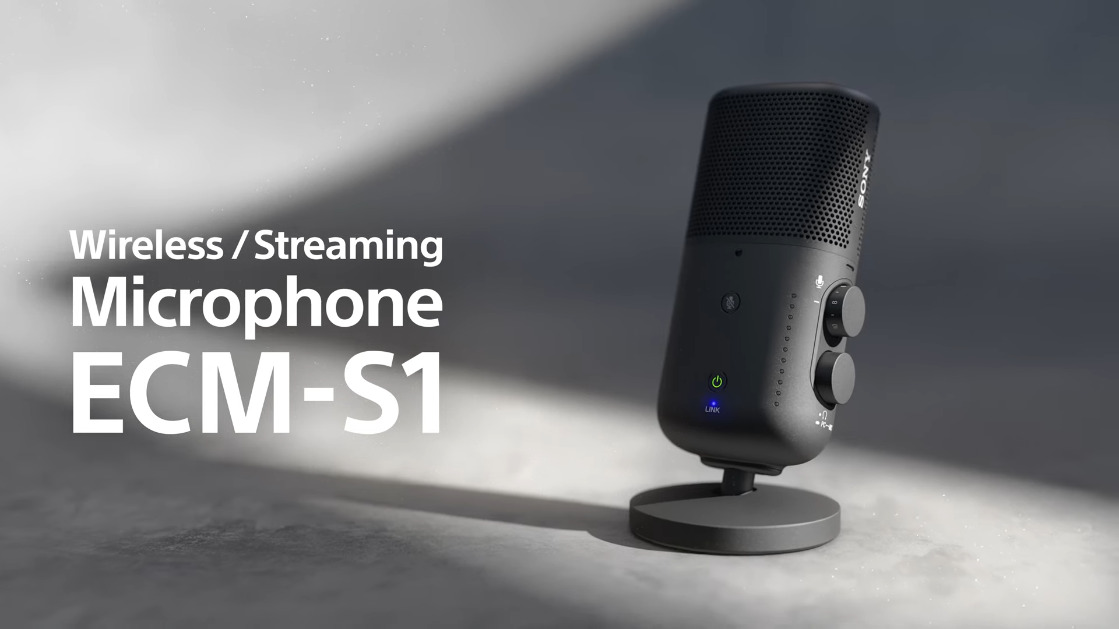 ソニーのワイヤレスマイクロホン3製品「ECM-S1/ECM-W3/ECM-W3S」を