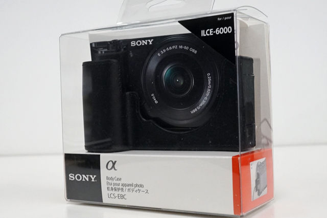 α6000を保護するボディケース「LCS-EBC」。 - ソニーが基本的に好き