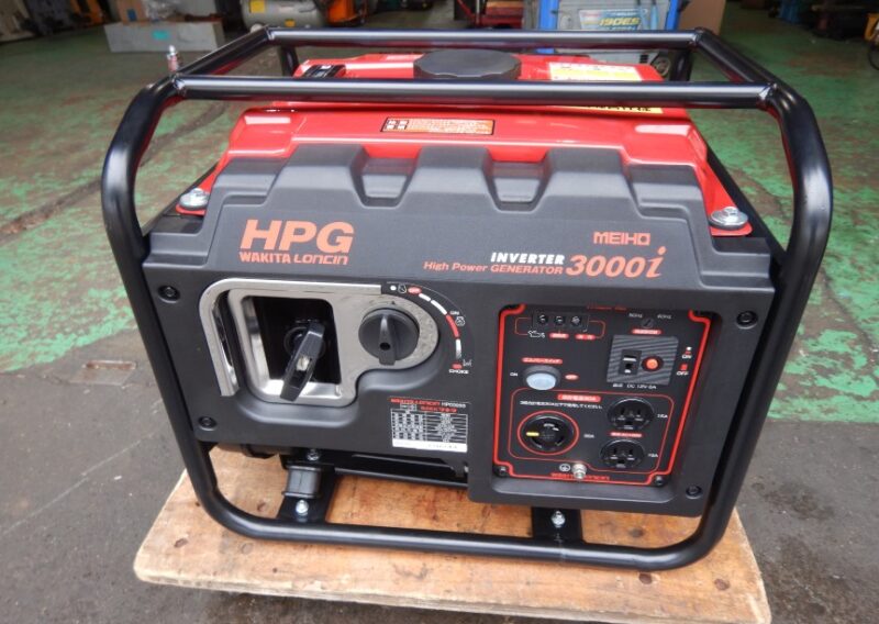 販売終了いたしました」中古程度上 ワキタ インバーター発電機