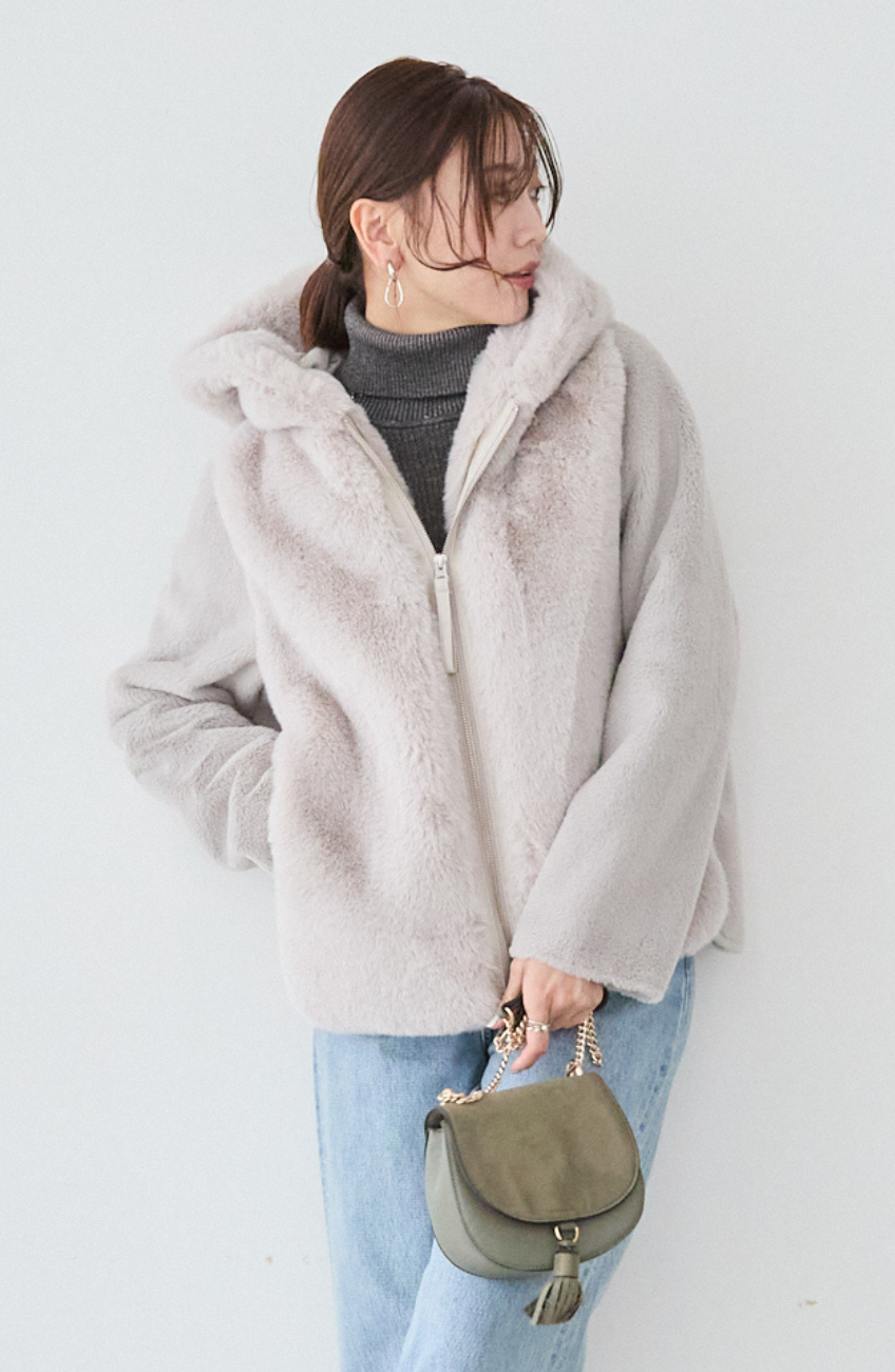 エコファー×ムートンジャケット｜FURRY、REYELL公式通販サイト kuih