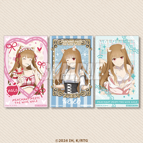 狼と香辛料 MERCHANT MEETS THE WISE WOLF」ホロくじ Vol.2 | くじ引き堂