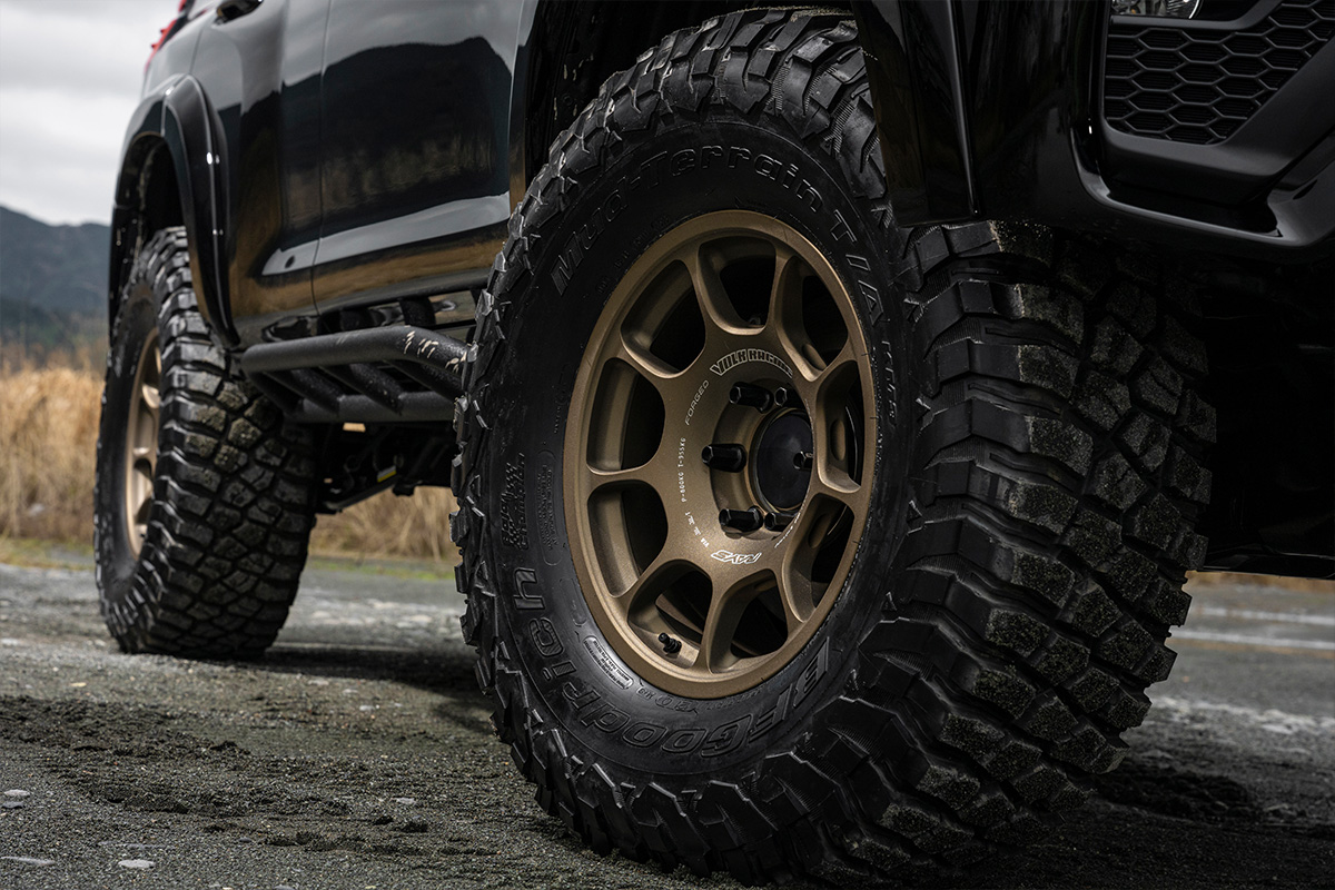 4×4用ホイール VOLK RACING「ZE40X」にブロンズアルマイトカラーが登場