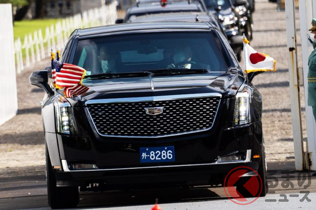 まさに地上最強仕様の「ビースト」上陸！ バイデン大統領の専用車