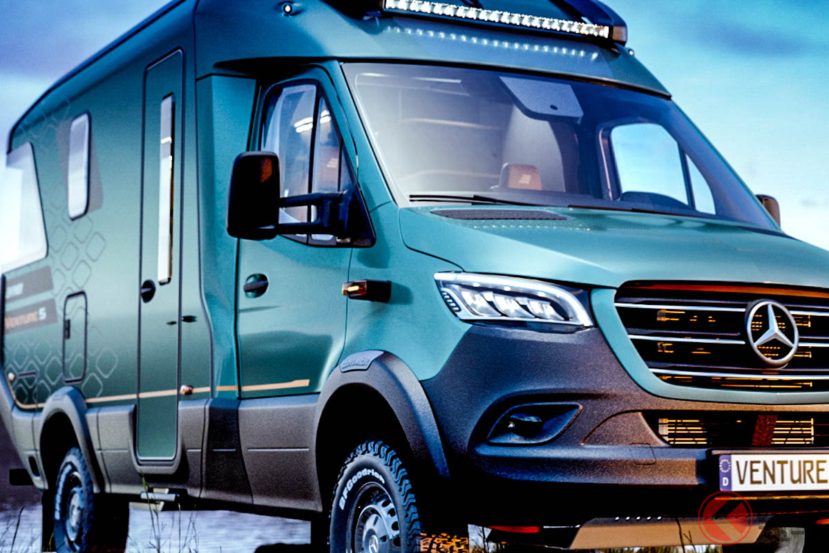 3000万超え！ 究極のオフロード「高級ホテル」誕生！ オープンデッキに