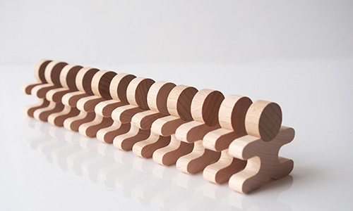 忍者の積み木 12個セット MUKU studio｜木のおもちゃ KURABOKKO