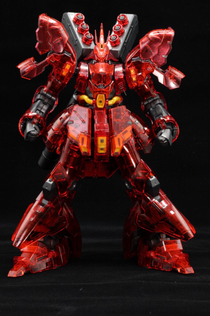 RG 1/144 サザビー [クリアカラー] ガンダムベース限定 素組レビュー素