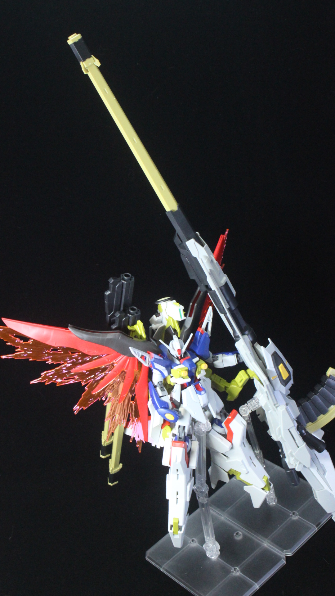 HG デスティニーガンダムSpecII&ゼウスシルエットの素組、ランナー紹介