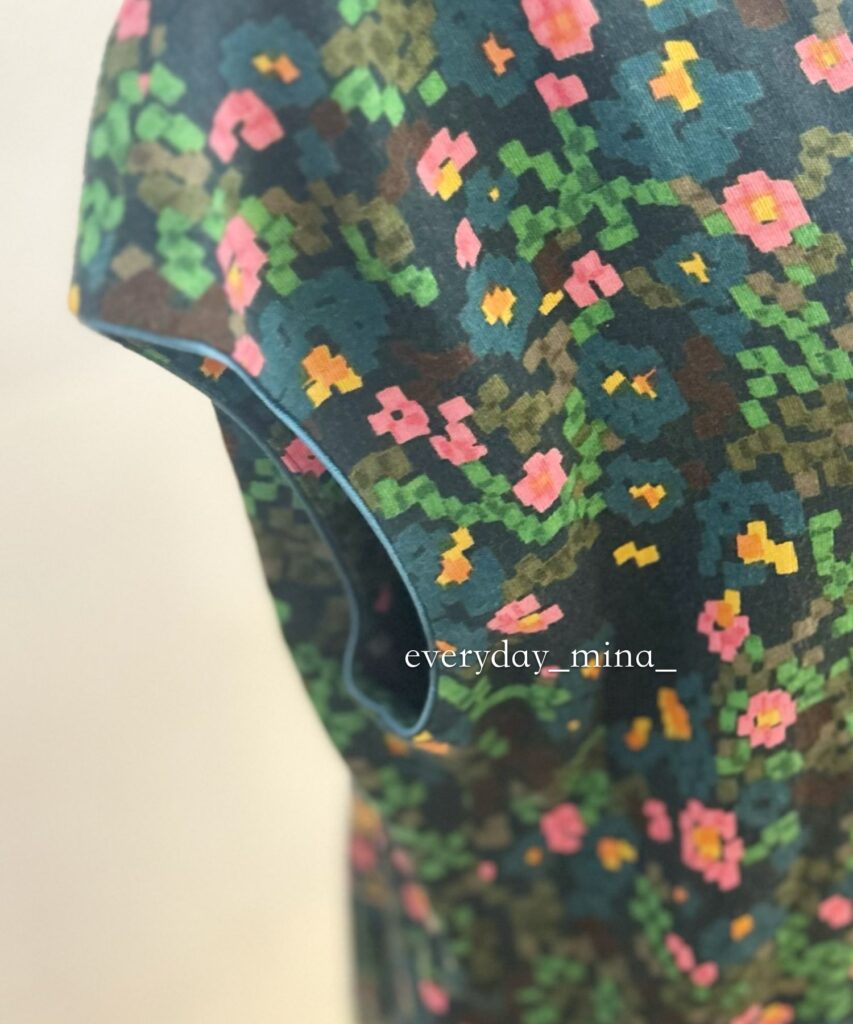 つづく展】ミナ ペルホネンのドレス「wolf & flower×flower bed」ハレ