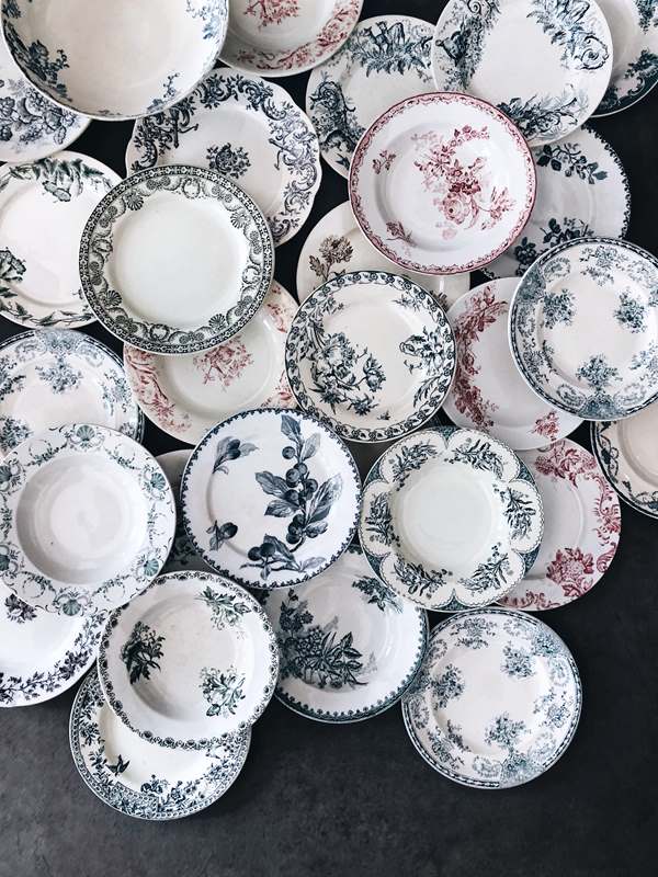 その魅力にハマってしまいそう アンティーク・ブロカントの皿 | 暮らし