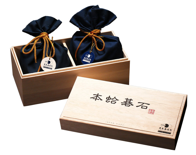 蛤（はまぐり）碁石 ブルーラベル – kurokigoishiten