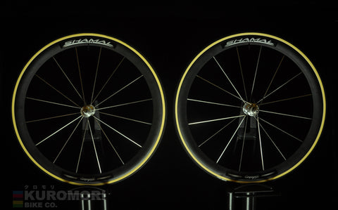 Campagnolo Shamal Black Pista Wheelset. – Kuromori Bike Co.
